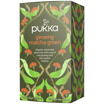 Pukka Ginseng Matcha Green Tea