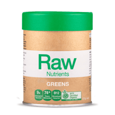 Raw nutrients greens container
