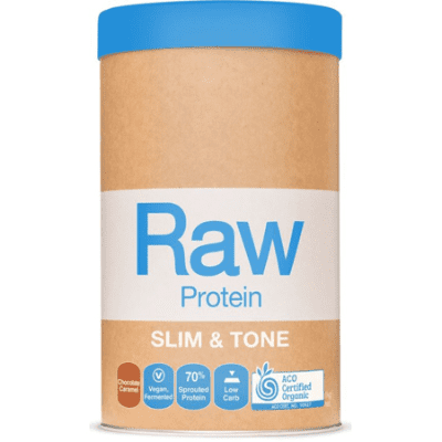 Raw protein slim and tone container