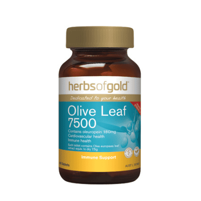 Olive leaf 7500 bottle